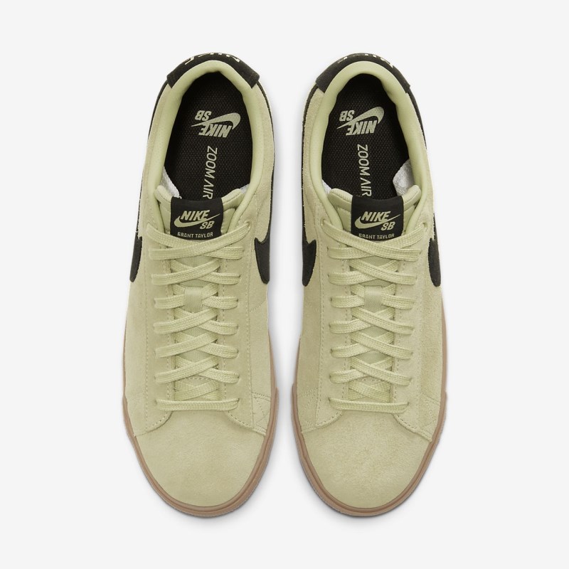 Nike SB Blazer Lav GT Sneakers Herre Olivengrøn | GH4775-786