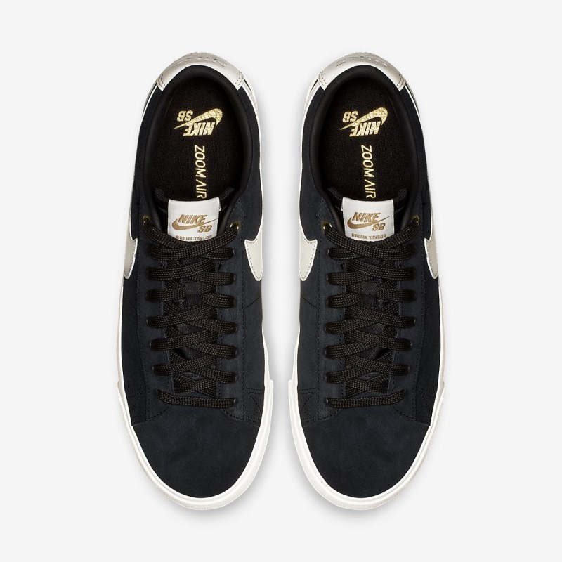 Nike SB Blazer Lav GT Sneakers Herre Sort | OQ0880-090