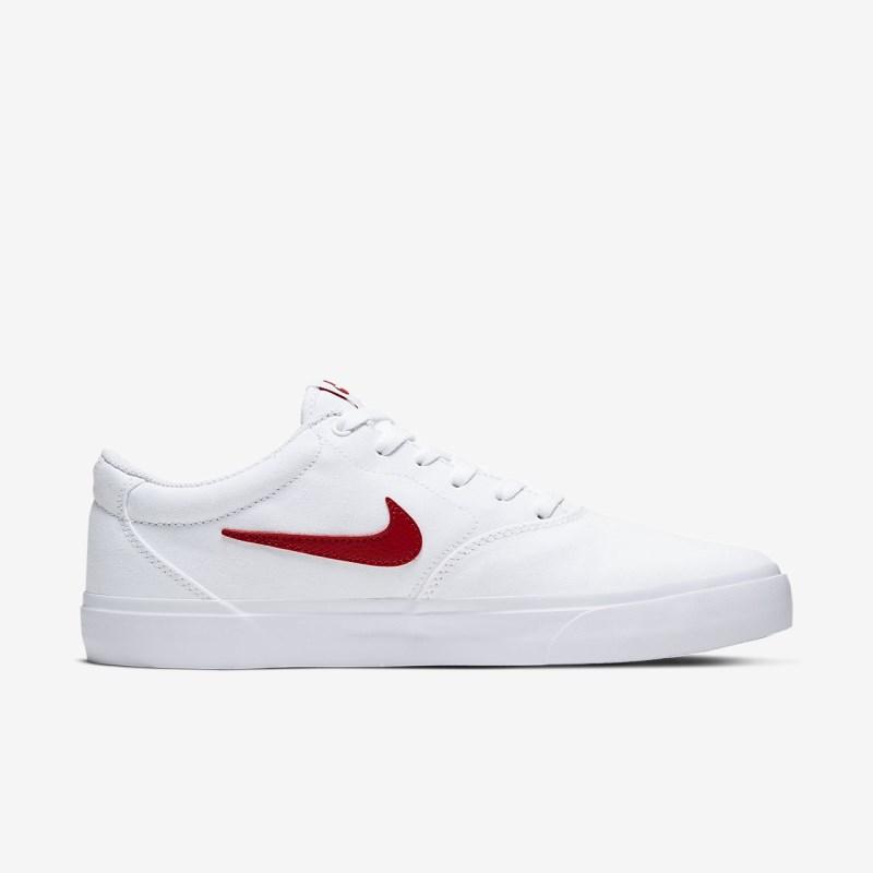 Nike SB Charge Lærred Skate Sko Herre Hvide | HE9617-562