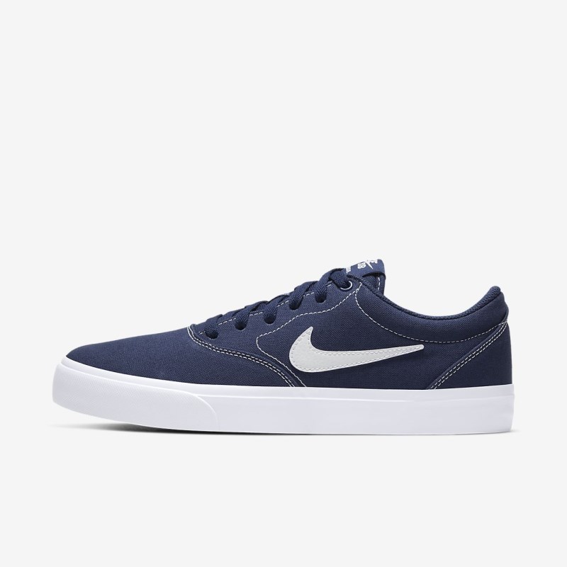Nike SB Charge Lærred Skate Sko Herre MørkeBlå | MB3484-365