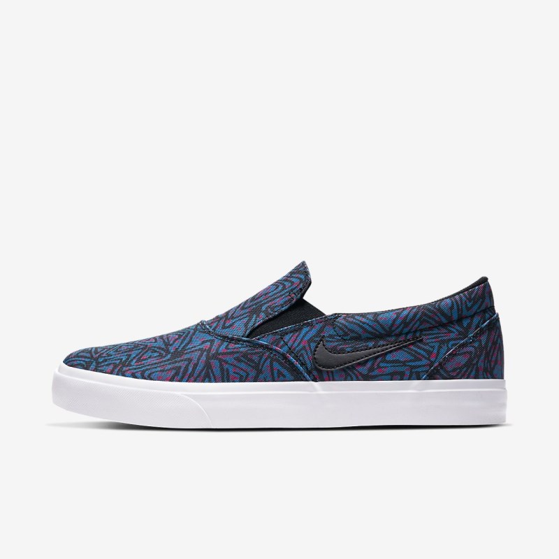 Nike SB Charge Slip Premium Skate Sko Dame Blå | DY2662-869