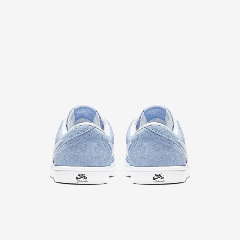 Nike SB Check Solarsoft Skate Sko Dame LyseBlå | JT6017-610