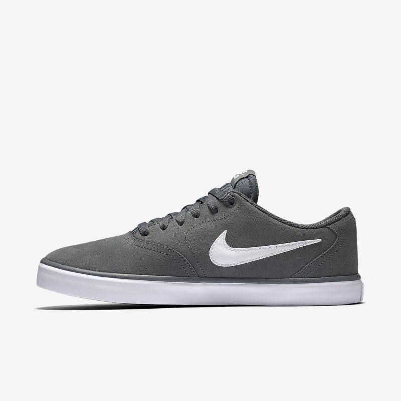 Nike SB Check Solarsoft Skate Sko Herre Grå | DW7395-487