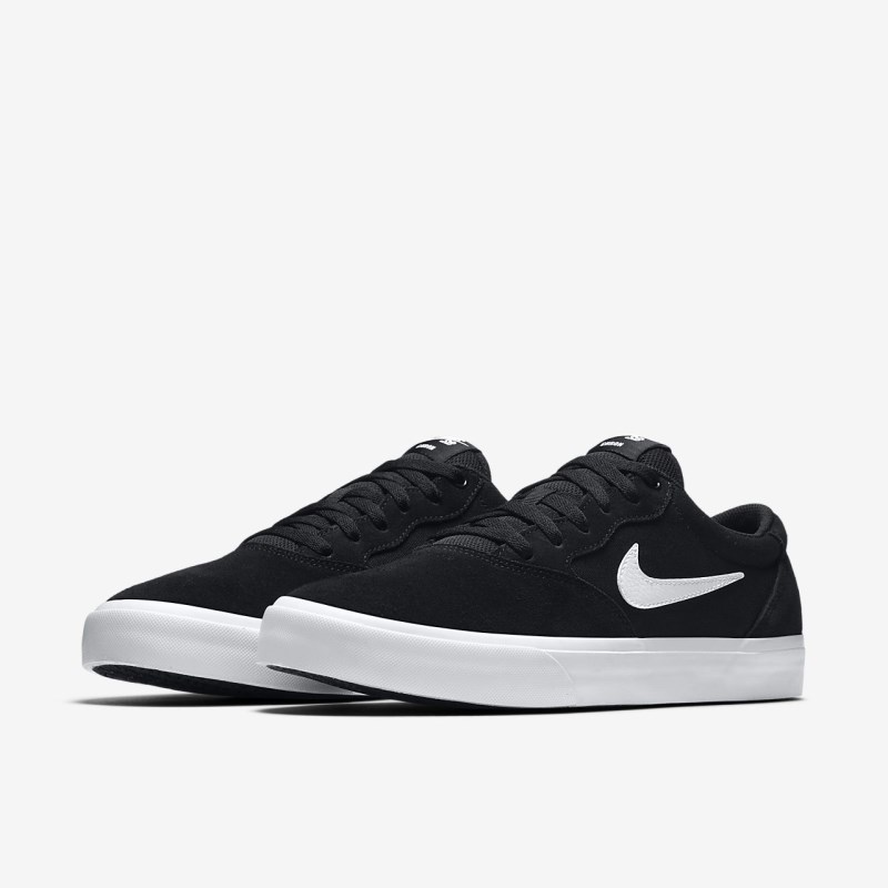 Nike SB Chron Solarsoft Skate Sko Herre Sort | GV7680-972