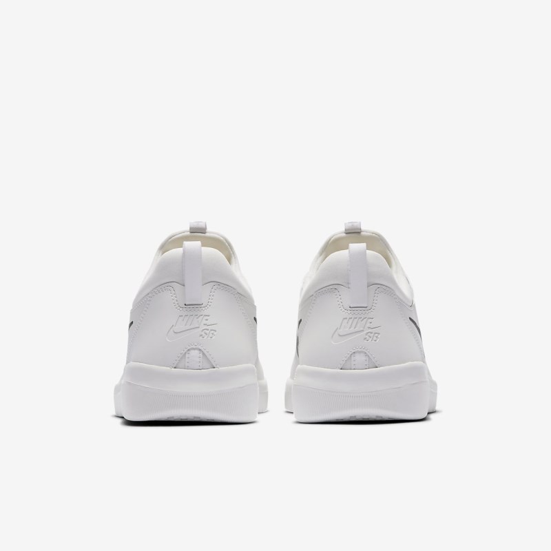 Nike SB Nyjah Free Skate Sko Dame Hvide | GL3395-717