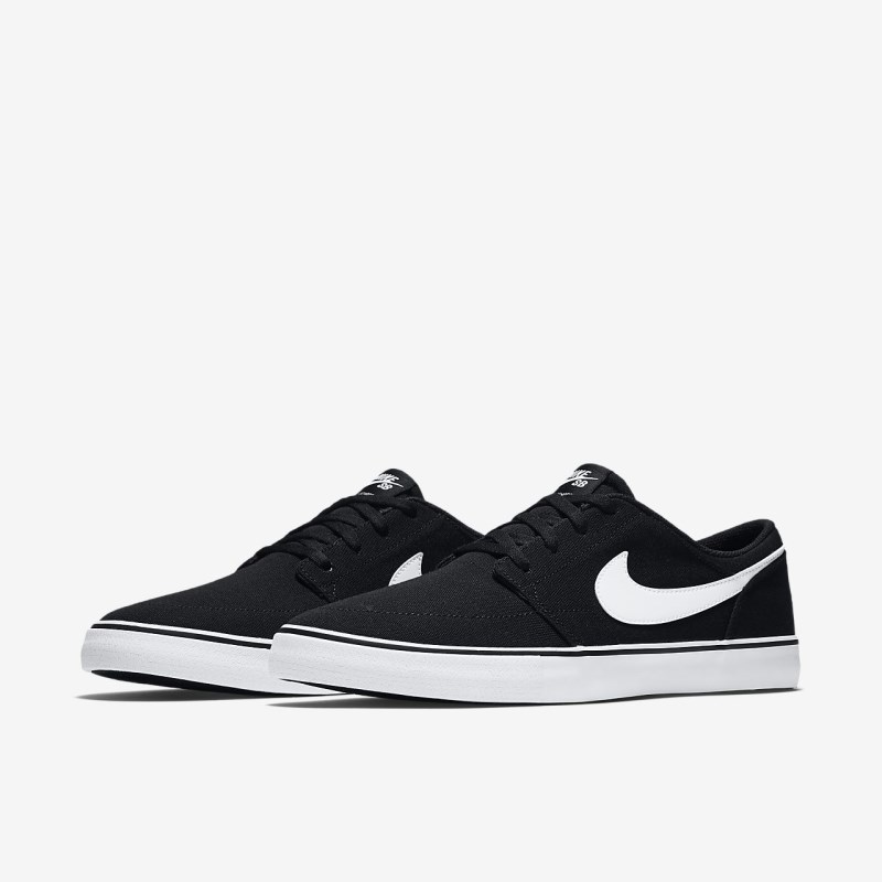 Nike SB Solarsoft Portmore 2 Skate Sko Dame Sort | XG9845-756