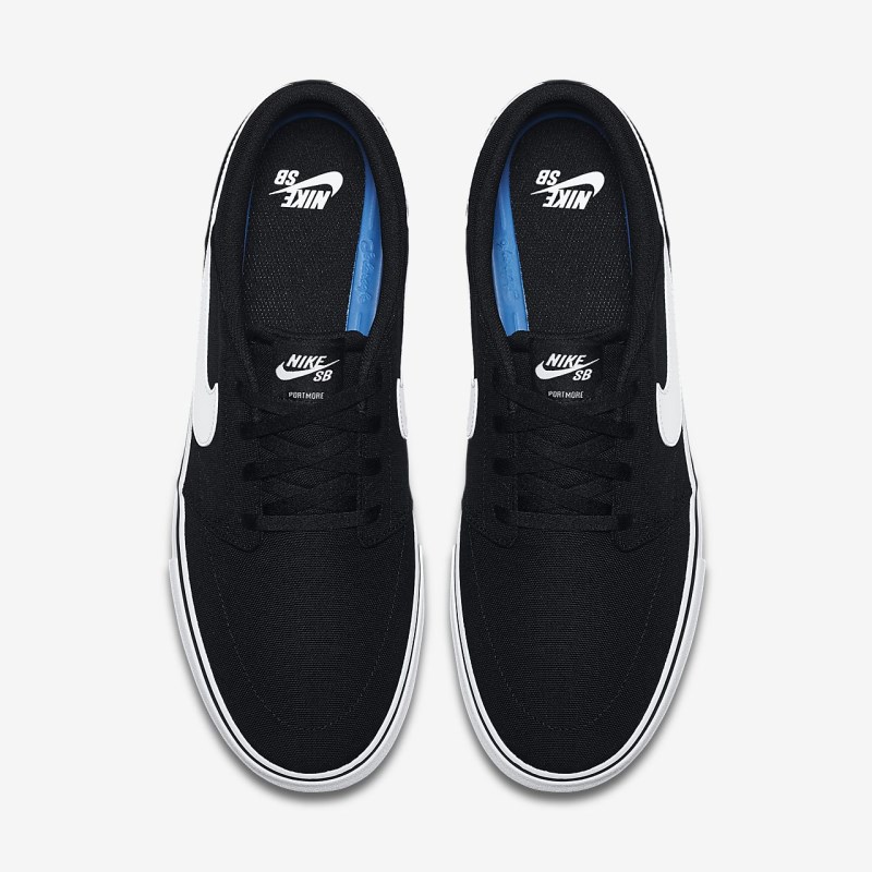 Nike SB Solarsoft Portmore 2 Skate Sko Dame Sort | XG9845-756