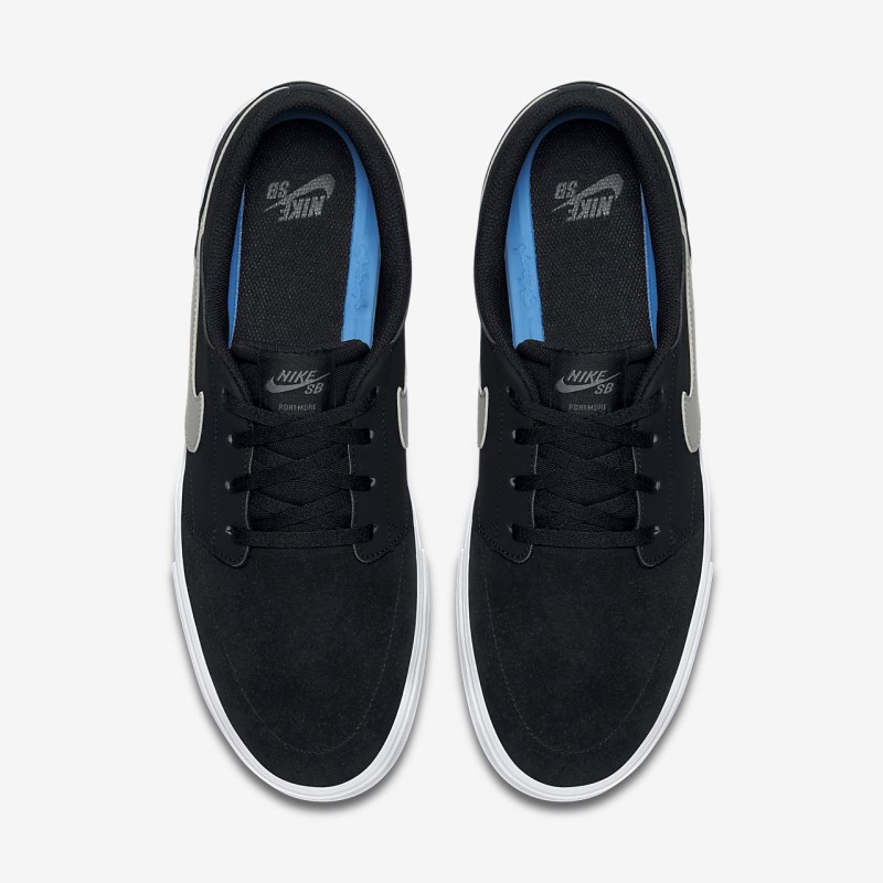 Nike SB Solarsoft Portmore II Sneakers Herre Sort | XG1076-698