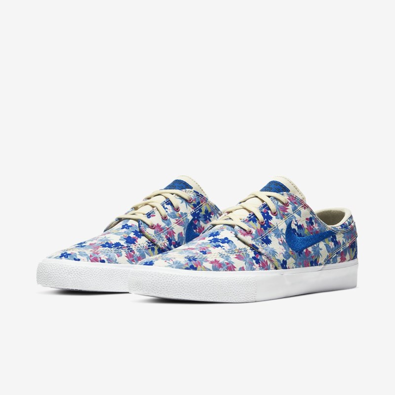 Nike SB Zoom Stefan Janoski Lærred RM Premium Skate Sko Dame Blå | SH1776-601