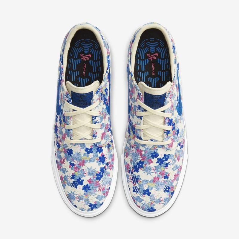 Nike SB Zoom Stefan Janoski Lærred RM Premium Skate Sko Dame Blå | SH1776-601