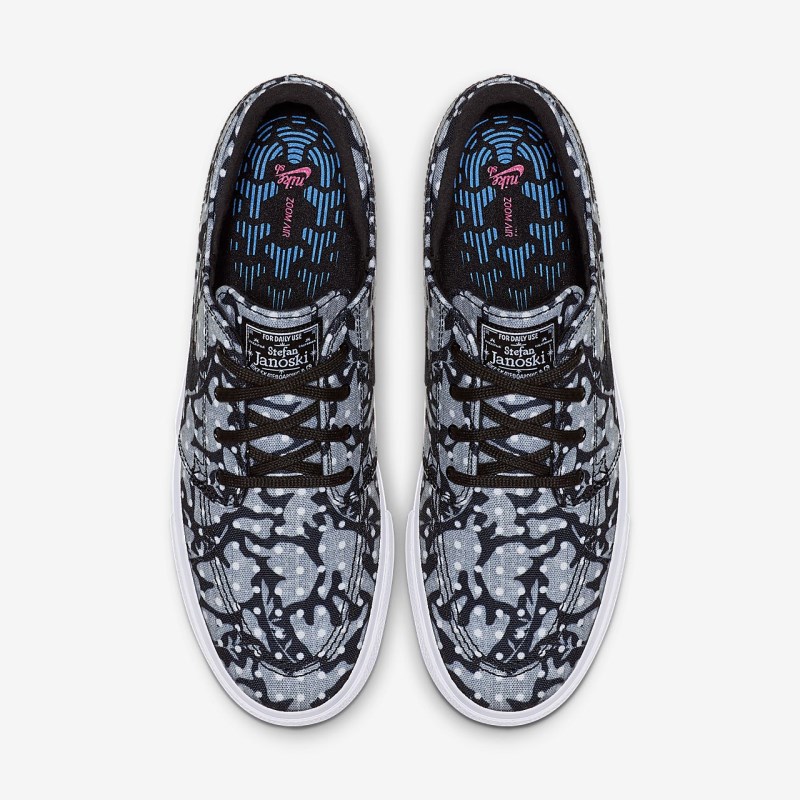 Nike SB Zoom Stefan Janoski Lærred RM Skate Sko Dame Sort | KN9855-296