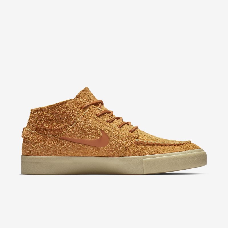 Nike SB Zoom Stefan Janoski Mid Crafted Skate Sko Herre Brune | YE8231-435