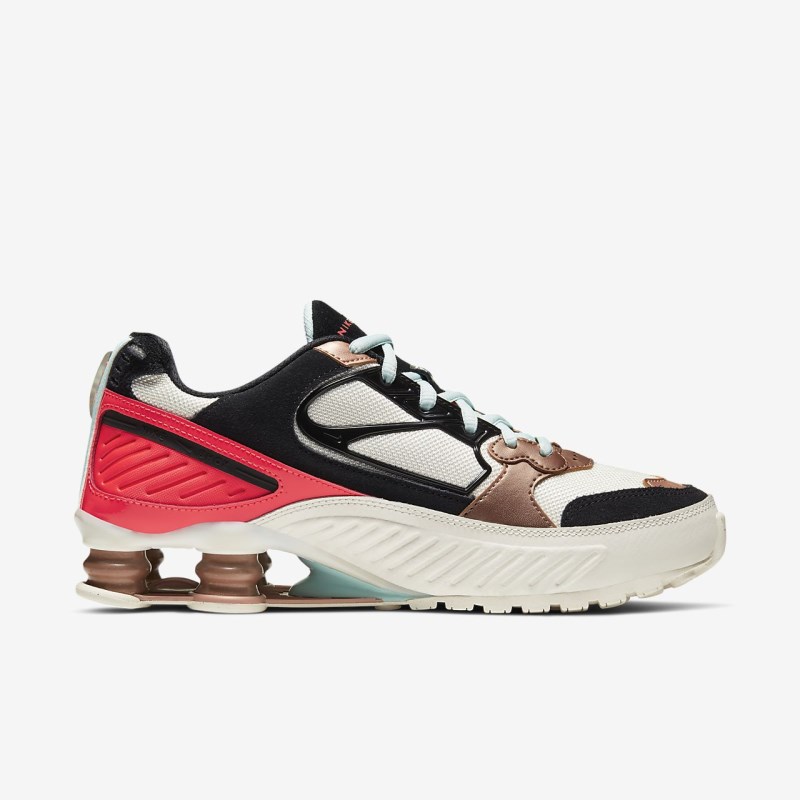 Nike Shox Enigma 9000 Sneakers Dame Beige | DX4692-553