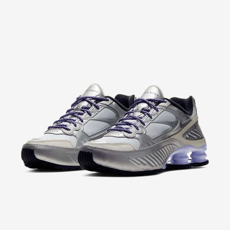 Nike Shox Enigma 9000 Sneakers Dame Sølv | XF7154-234