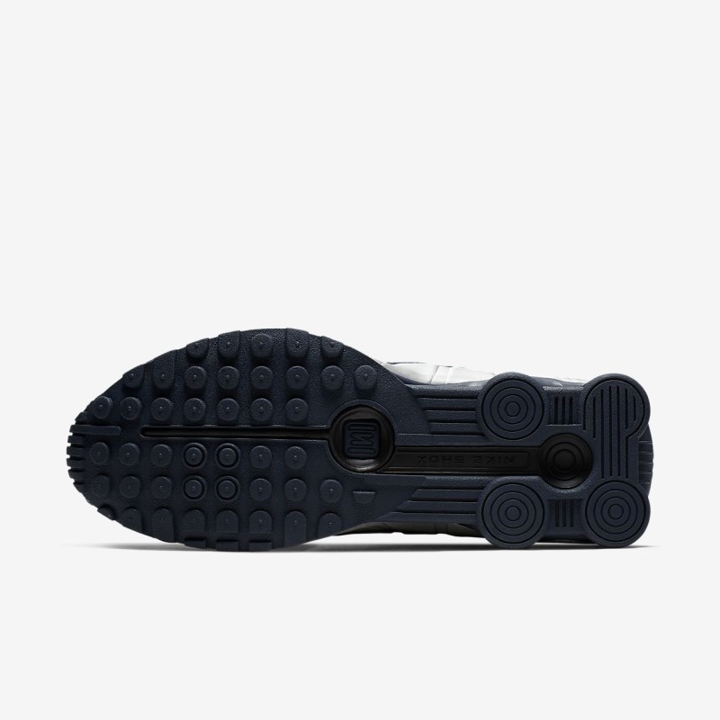 Nike Shox R4 Sneakers Herre MørkeBlå | KN3700-594