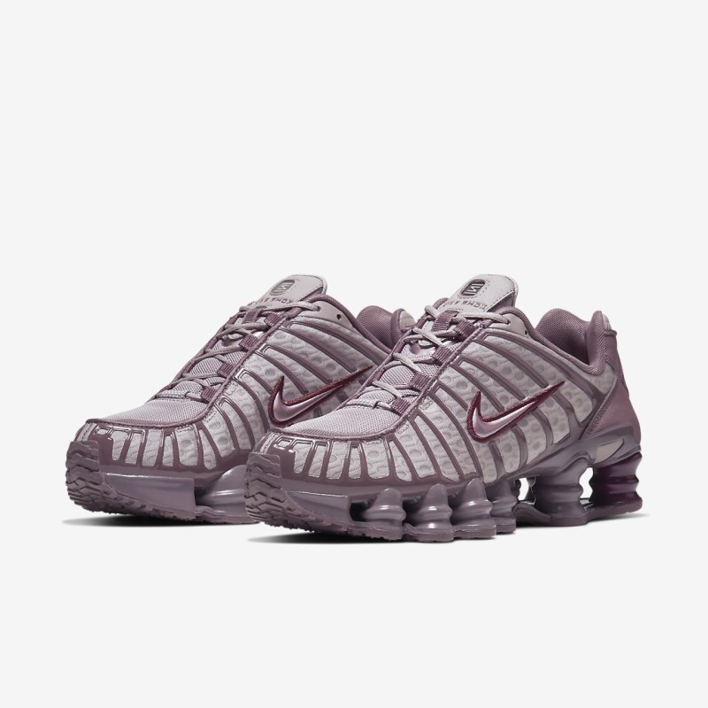 Nike Shox TL Sneakers Dame Bordeaux | YJ0708-371