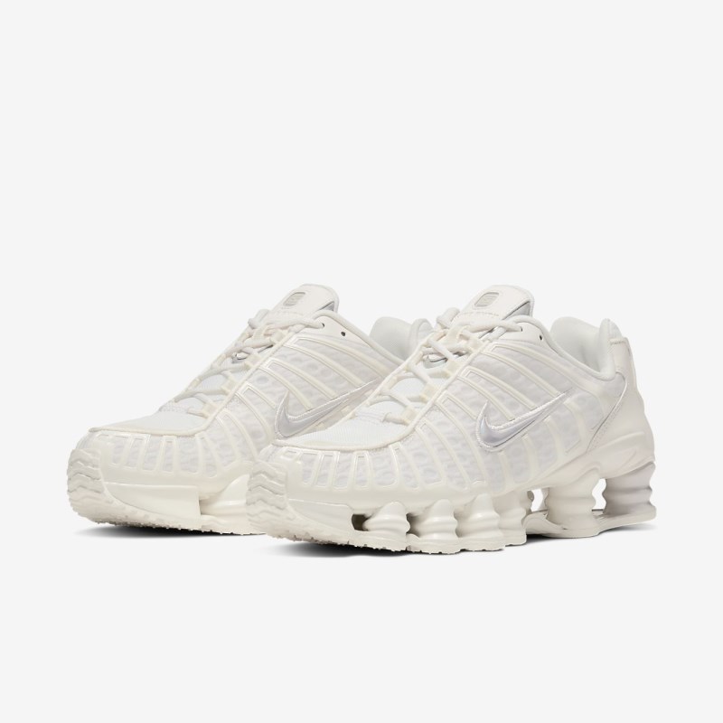 Nike Shox TL Sneakers Dame Hvide | BY0121-546