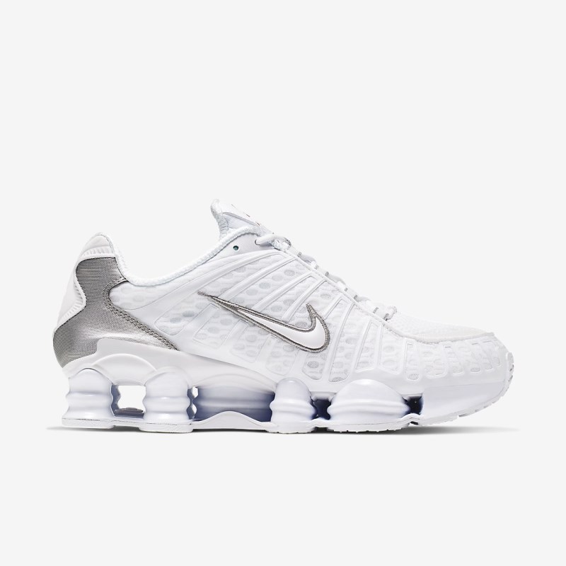 Nike Shox TL Sneakers Herre Hvide | MN6668-643