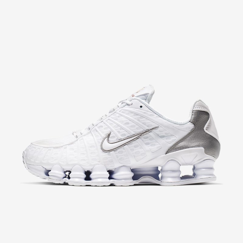Nike Shox TL Sneakers Herre Hvide | MN6668-643