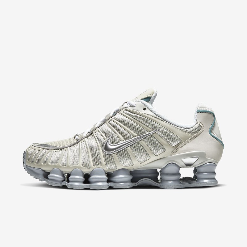 Nike Shox TL Sneakers Herre Sølv | KV8293-743