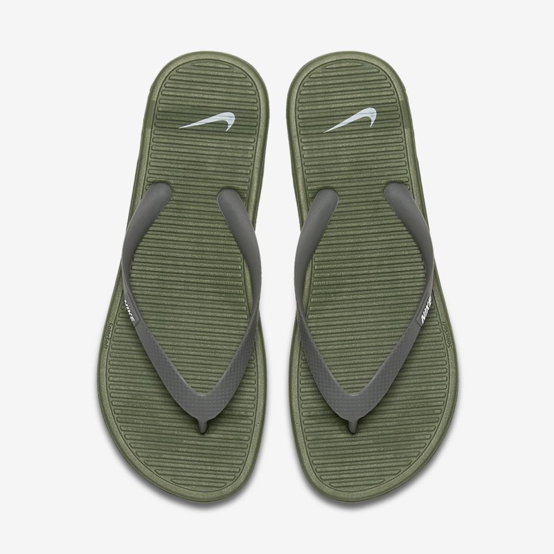 Nike Solarsoft II Klipklapper Herre MørkeGrå | ZL0718-028
