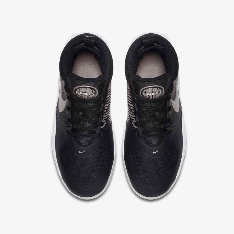 Nike Team Hustle D 9 Basketball Sko Børn Sort | FJ6494-844