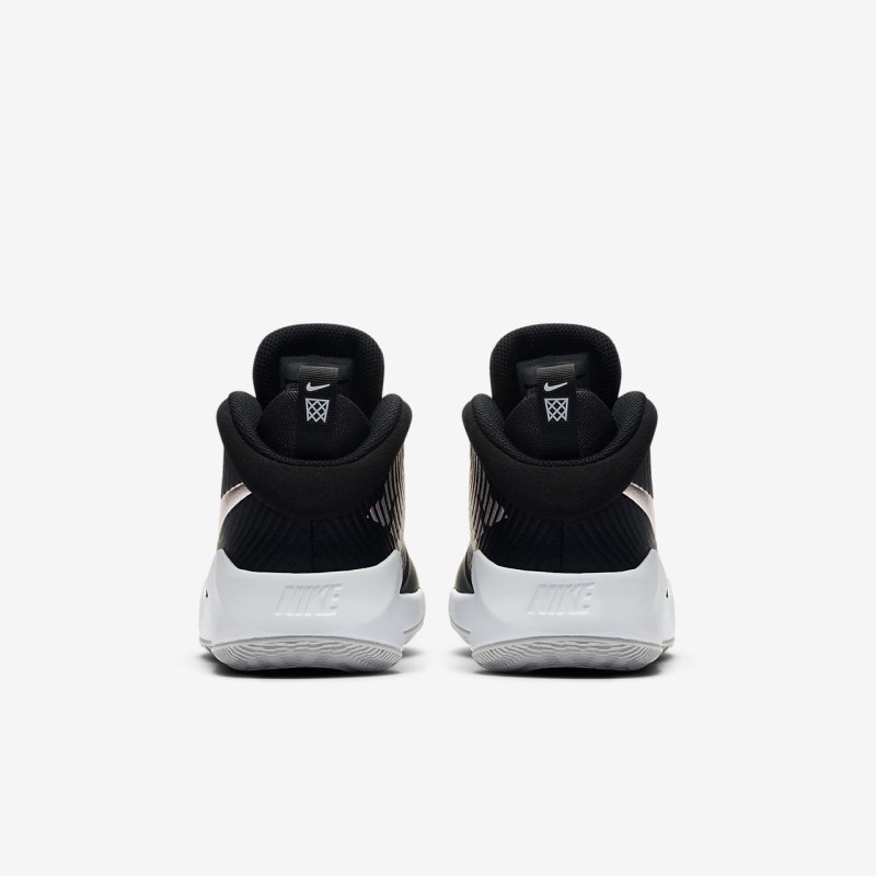 Nike Team Hustle D 9 Basketball Sko Børn Sort | FJ6494-844