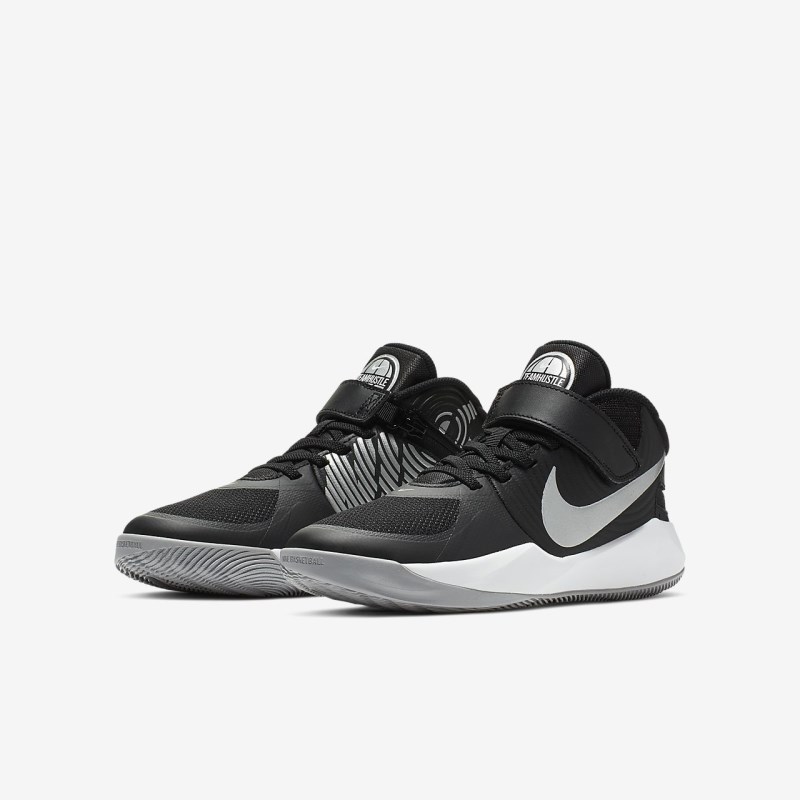 Nike Team Hustle D 9 FlyEase Basketball Sko Børn Sort | AS8279-671