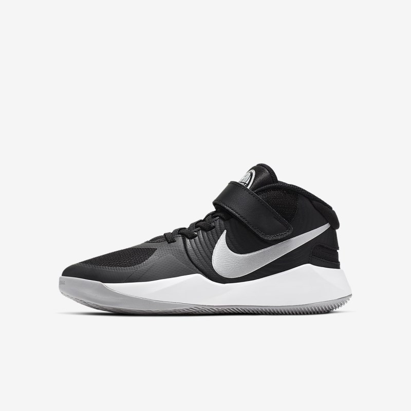 Nike Team Hustle D 9 FlyEase Basketball Sko Børn Sort | AS8279-671