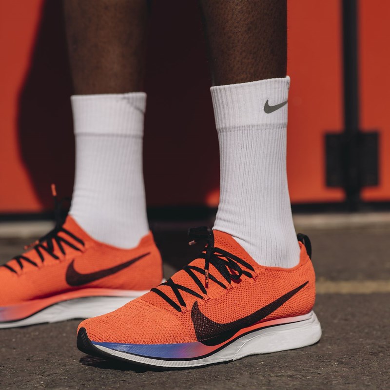 Nike Vaporfly 4 Flyknit Løbesko Dame Rød | AU6128-592