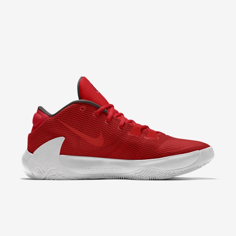 Nike Zoom Freak 1 Basketball Sko Dame Rød | FL8928-011