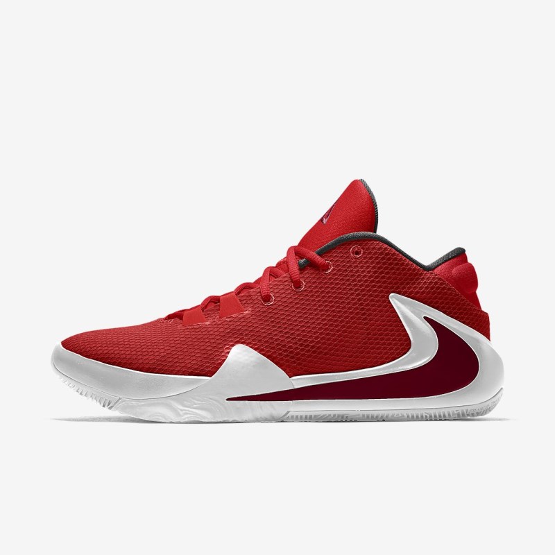 Nike Zoom Freak 1 Basketball Sko Dame Rød | FL8928-011