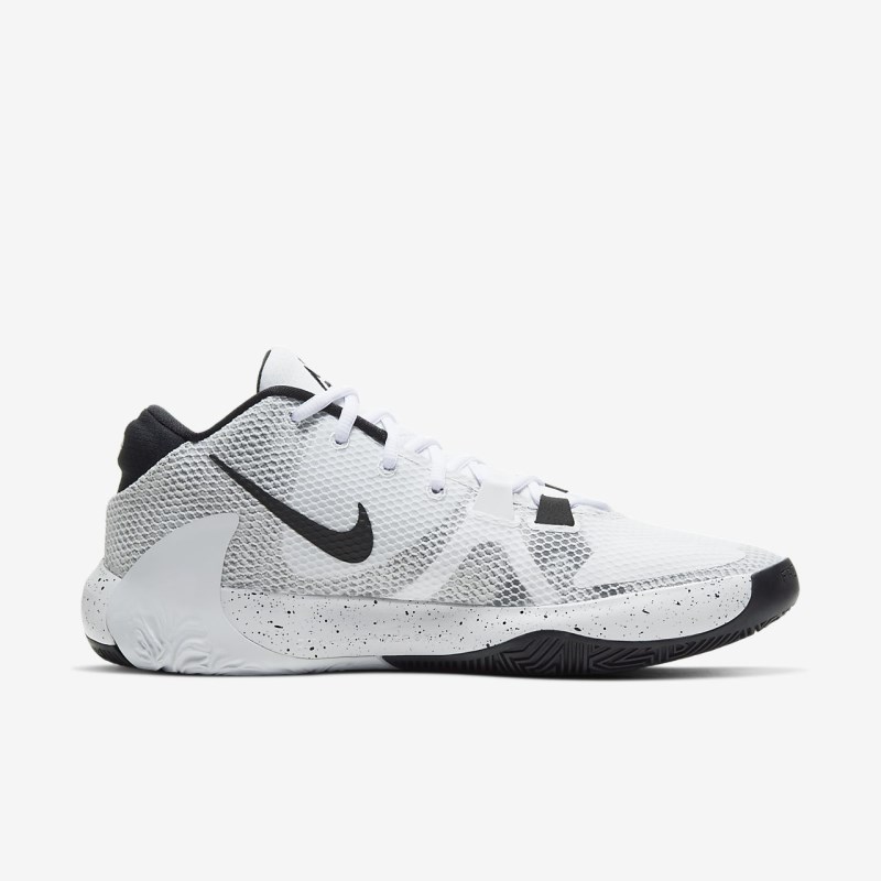 Nike Zoom Freak 1 Basketball Sko Herre Hvide | QB9018-510