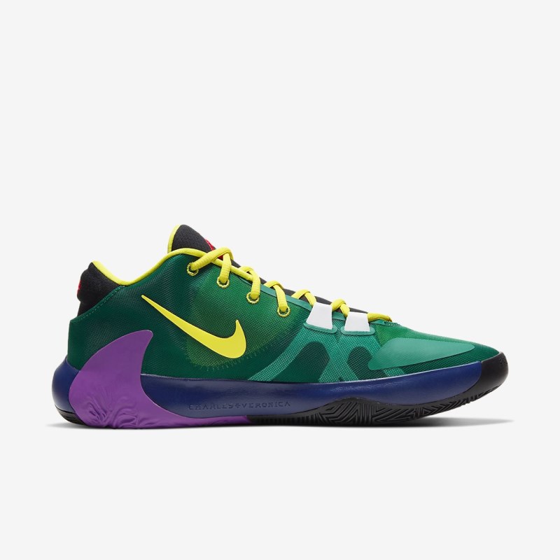 Nike Zoom Freak 1 Multi Basketball Sko Herre Flerfarvede | QD0162-271