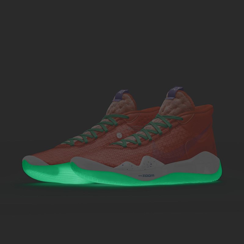 Nike Zoom KD12 Basketball Sko Dame Rød | SO0362-934