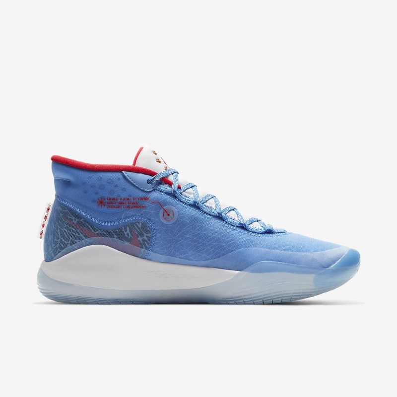 Nike Zoom KD12 Don C Basketball Sko Dame Blå | IT0100-004