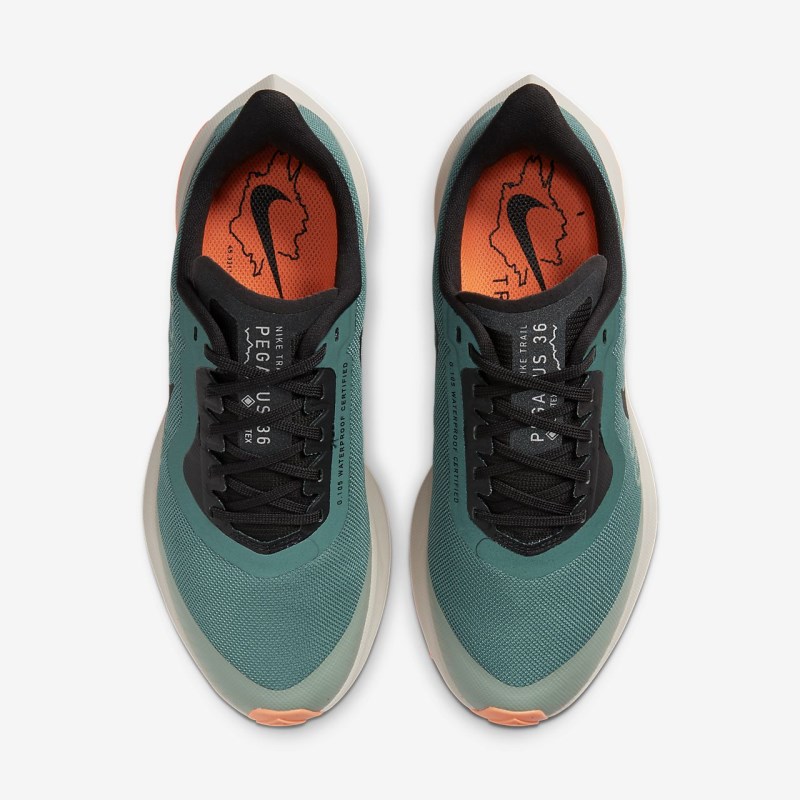 Nike Zoom Pegasus 36 Trail GORE-TEX Løbesko Dame Sølv | JU8566-650