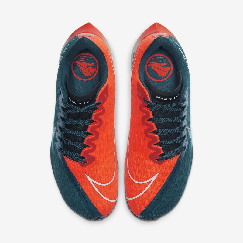 Nike Zoom Rival Fly 2 Løbesko Dame Turkis | UJ7628-529