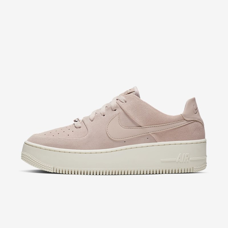 Nike Air Force 1 Sage Lav Sneakers Dame Beige | OK6239-581
