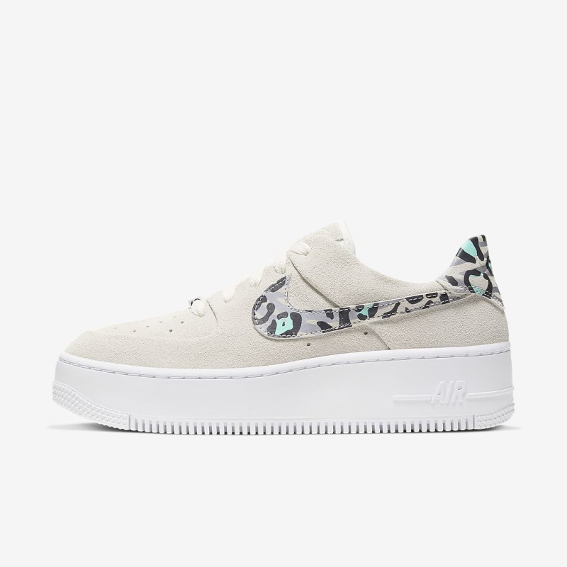 Nike Air Force 1 Sage Lav Sneakers Dame Hvide | PF0894-075