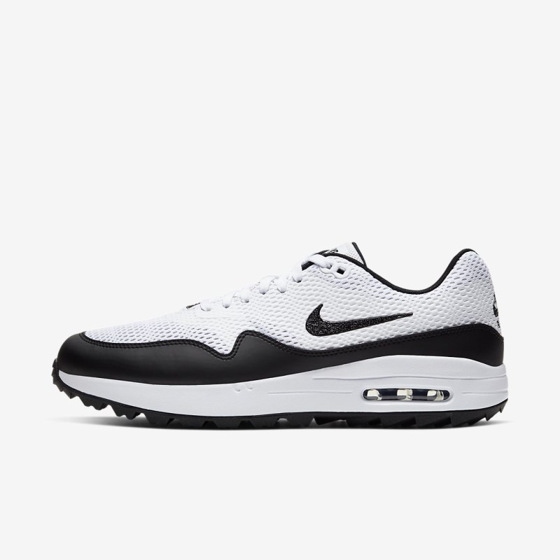 Nike Air Max 1 G Golfsko Herre Hvide | EB0336-275