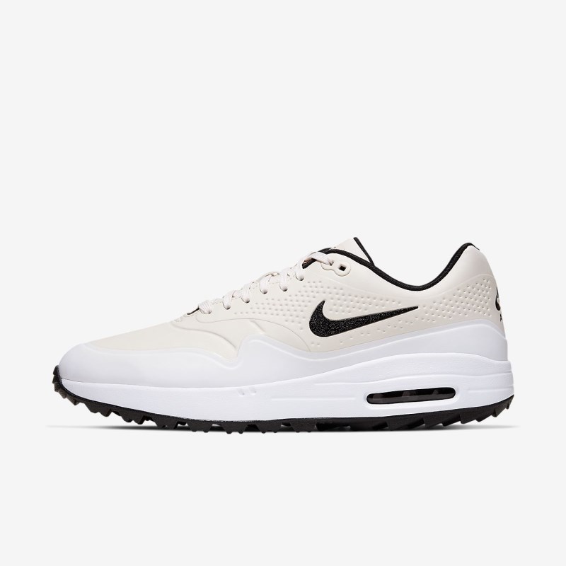 Nike Air Max 1 G Golfsko Herre Hvide | YE0025-773
