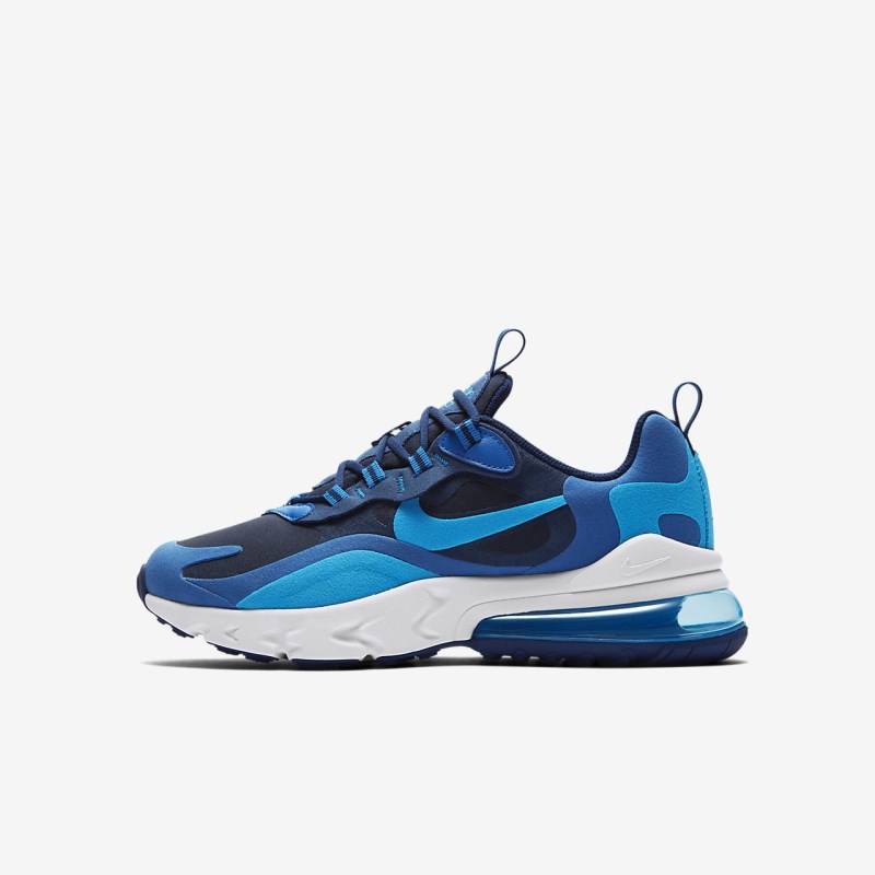 Nike Air Max 270 React Sneakers Børn Blå | BA8652-587