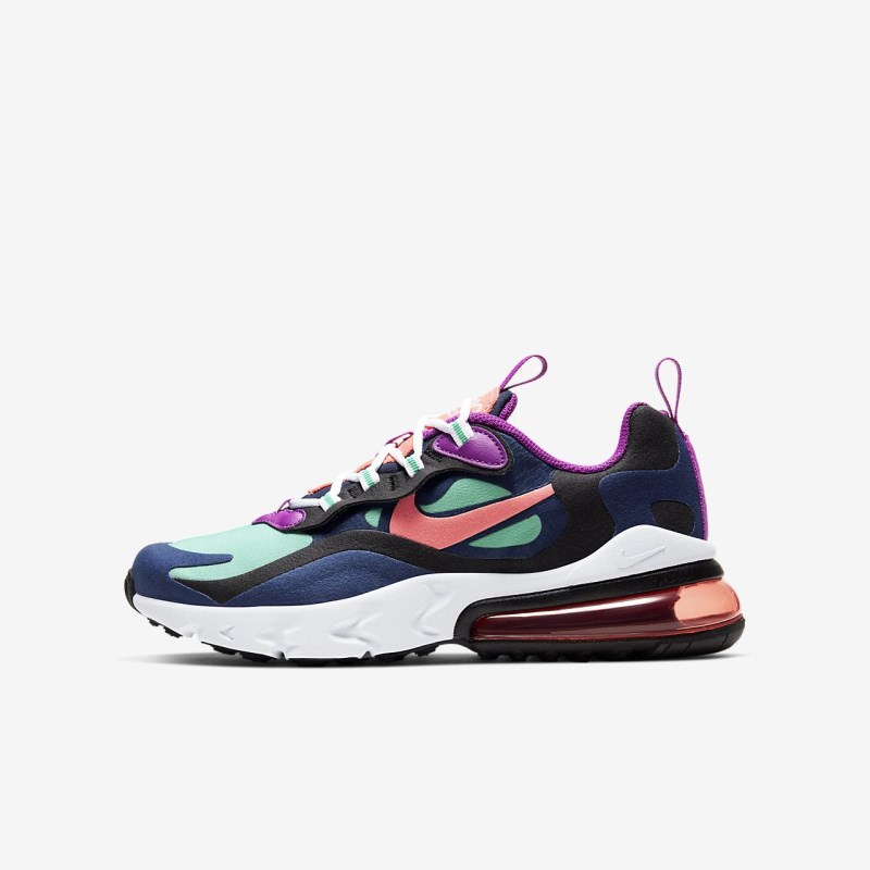 Nike Air Max 270 React Sneakers Børn Blå | BE2264-602