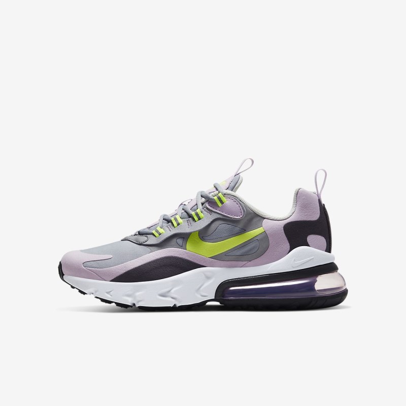 Nike Air Max 270 React Sneakers Børn Grå | OY2467-291