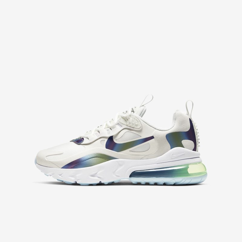 Nike Air Max 270 React Sneakers Børn Hvide | BQ4989-948