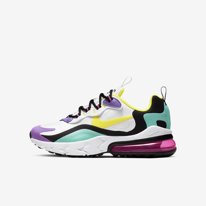 Nike Air Max 270 React Sneakers Børn Hvide | JV7891-813