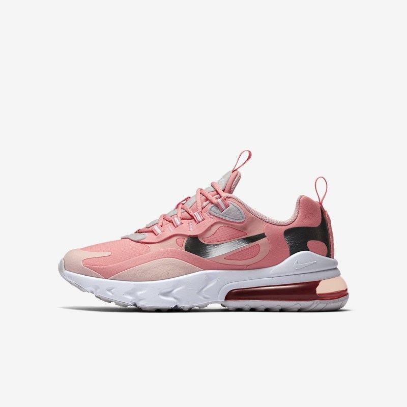 Nike Air Max 270 React Sneakers Børn Koral | XA8706-450