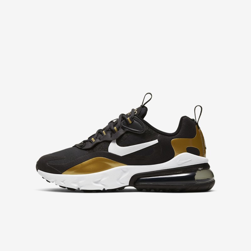 Nike Air Max 270 React Sneakers Børn MørkeGrå | KW0362-917