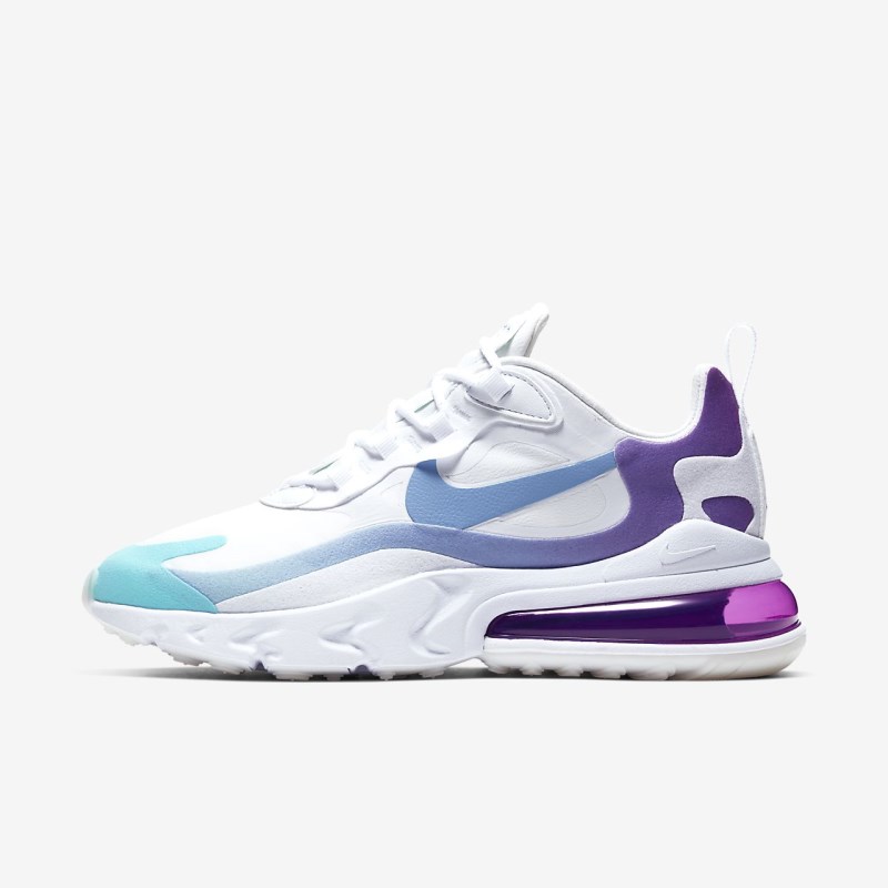 Nike Air Max 270 React Sneakers Dame Hvide | YK3712-244